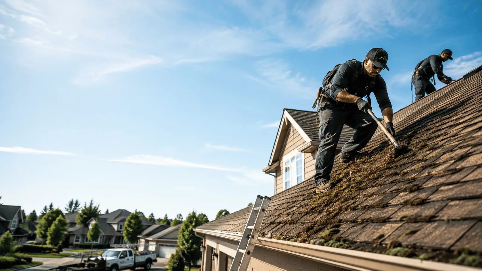 Roof Moss Removal in Terral, OK near me